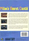 Milon's Secret Castle Box Art Back